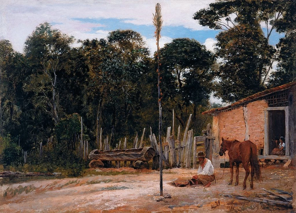 Júnior - Spremitura del lombo, 1895, Pinacoteca do Estado de São Paulo